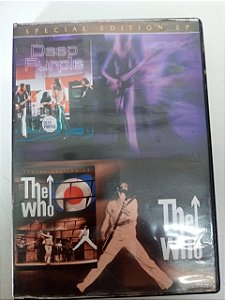 Dvd Deep Purple e The Who Editora Indie Records [usado]