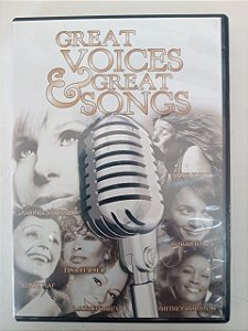 Dvd Great Voices Great Songs Editora Coqueiro Verde [usado]