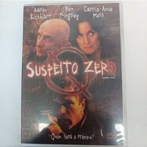 Dvd Suspeito Zero Editora E. Ellas Mehge [usado]