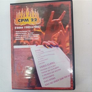 Dvd Cpm 22 Editora Cpm 22 [usado]