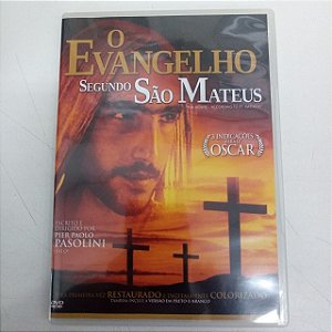 Dvd o Evangelho de São Mateus Editora Nbo [usado]
