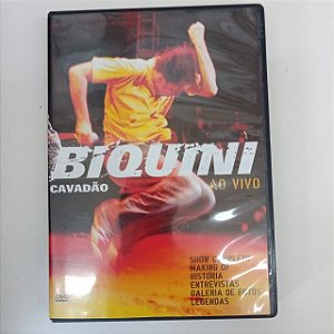 Dvd Biquini Cavadão ao Vivo Editora João Augusto [usado]