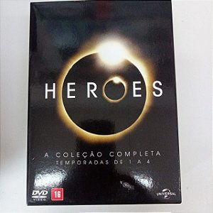 Dvd Heroes - a Coleção Completa Temporadas de 1 a 4 /21 Discos Editora Universal [usado]