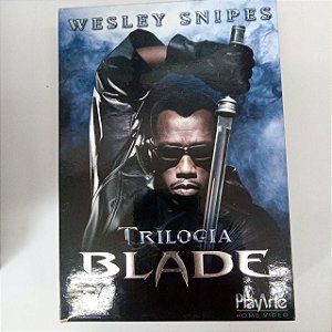 Dvd Blade - Trilogia Box com Tres Dvds Editora Steven Morigton [usado]