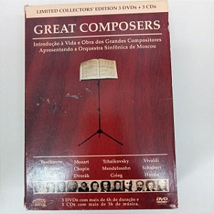 Dvd Great Composers - Introdução á Vida e Obra de Grandes Compositores Editora St2/eagle Média [usado]