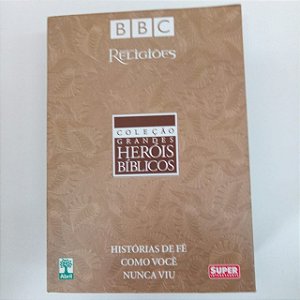 Dvd Coleção Grandes Heróis Bíblicos - Bbc Box com Tres Dvds Editora Bbc [usado]