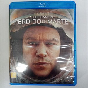 Dvd Perdido em Marte - Dvd em Blu-ray Editora Ridley Scott [usado]