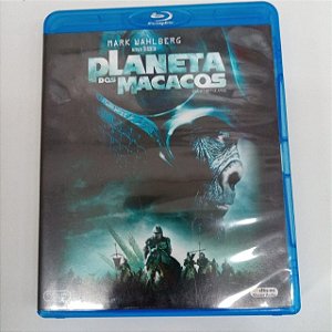 Dvd Planeta dos Macacos - Dvd em Blu-ray Editora Tim Bourton [usado]