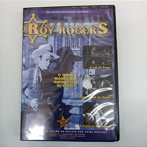 Dvd Festival Roy Rogers - a Lei da Fuga ,robin Hood do Oeste ,a Pulseira Misteriosa Editora Ágata [usado]