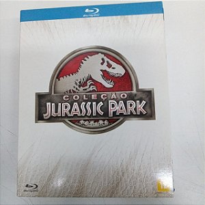 Dvd Coleção Jurassic Park - Quatro Dvds em Blu-rays Editora Steven Spielberg [usado]
