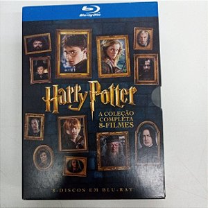 Dvd Harry Potter - a Coleção Completa de Oito Discos em Blu-ray Editora [usado]