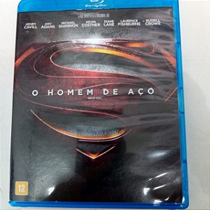 Dvd o Homem de Aço - Super Homem Blu-ray Editora Zack Sinyder [usado]