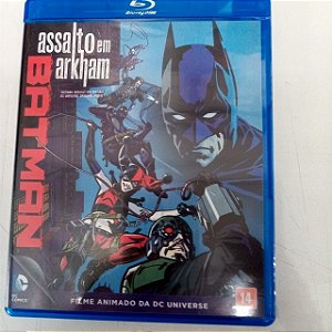 Dvd Batman - Assalto em Arkham Blu-ray Disc Editora Jay Olivia [usado]