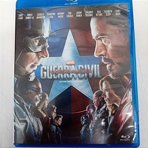 Dvd Capitão América - Guerra Civil Blu-ray Disc Editora Anthony e Joe Russo [usado]