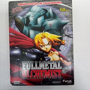 Dvd Full Metal Aclchemist - Box com Dez Dvds /coleção Completa Editora [usado]