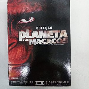 Dvd Coleção Planeta dos Macacos - Box com Seis Dvds Editora [usado]
