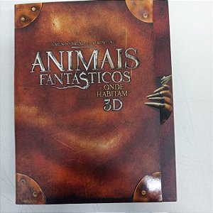 Dvd Animais Fantásticos e onde Habitam 3d - Dois Dvds em Blu-ray 3d Editora David Ayes [usado]