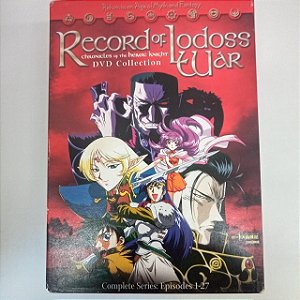 Dvd Record Of Lodoss Luar - Box com Quatro Dvds/episodes 1-27 Editora [usado]