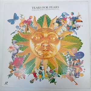 Disco de Vinil Tears For Fears - Ters Roll Down/ Importado Laser Disc Interprete Tears For Fears (1992) [usado]