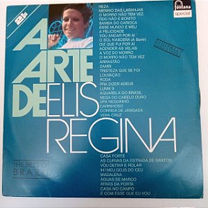 Disco de Vinil a Arte de Elis Regina - Album com Dois Discos Interprete Elis Regina (1988) [usado]