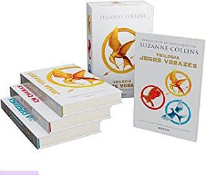 Livro Box Trilogia Jogos Vorazes- Edição Comemorativa Autor Collins, Suzanne (2020) [seminovo]