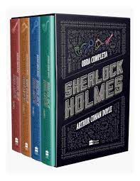 Livro Sherlock Holmes Obra Completa (box 4 Volumes) Autor Doyle, Arthur Conan [seminovo]