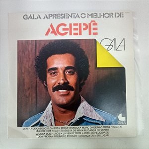 Disco de Vinil Agepê - Gala Apresenta o Melhor de Agepê Interprete Agepê (1979) [usado]