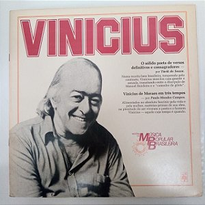 Disco de Vinil Vinicius - Historia da Mpb Interprete Vinicius de Moraes (1982) [usado]