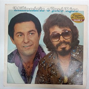 Disco de Vinil Milhonário e José Rico/ Escravo do Amor Vol.11 Interprete Milhonário e José Rico (1981) [usado]