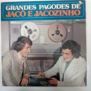 Disco de Vinil Grandes Pagodes de Jacó e Jacozinho Interprete Jacó e Jacozinho (1980) [usado]