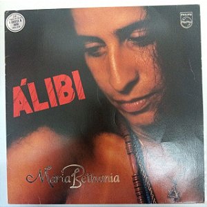 Disco de Vinil Maria Bethãnia - Alibi Interprete Maria Bethãnia (1978) [usado]