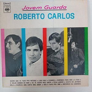 Disco de Vinil Roberto Carlos - Jovem Guarda Interprete Roberto Carlos (1977) [usado]