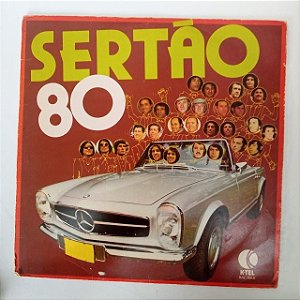 Disco de Vinil Sertão 80 Interprete Varios (1980) [usado]