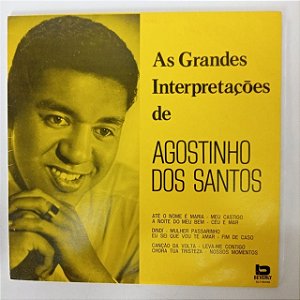 Disco de Vinil Agostinho dos Santos - as Grandes Interpretações Interprete Agostinho dos Santos (1991) [usado]