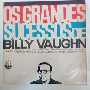 Disco de Vinil os Grandes Sucessos de Billy Vaughn Interprete Billy Vaughn e Orquestra (1961) [usado]
