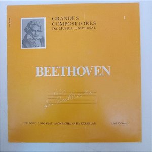 Disco de Vinil Bethoven - Grandes Compositores da Musica Universall Interprete Orquestra Sinfonica de Viena (1965) [usado]
