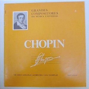 Disco de Vinil Chopin - Grandes Compositores da Musica Universal Interprete Alberto Colombo -solista Piano (1965) [usado]