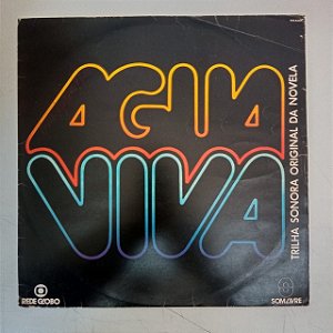 Disco de Vinil Agua Viva - Trilha Sonora Interprete Varios (1980) [usado]