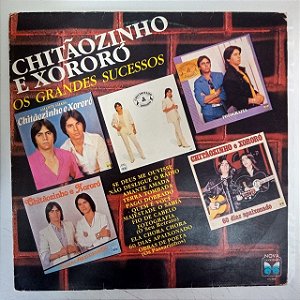 Disco de Vinil Chitãozinho e Xororo - os Grandes Sucessos Interprete Chitãozinho e Xororo (1987) [usado]