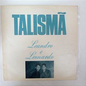 Disco de Vinil Lenadro e Leonardo - Talismã Disco Promocional Interprete Leandro e Leonardo (1990) [usado]
