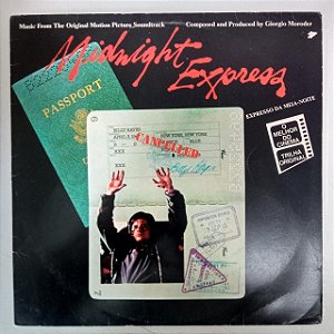 Disco de Vinil Midnight Exprexx - Trilha Sonora Original do Filme Interprete Varios (1979) [usado]