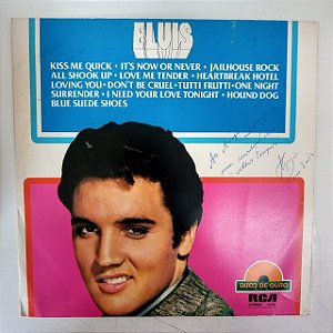 Disco de Vinil Elvis - Disco de Ouro Interprete Elvis Presley (1977) [usado]