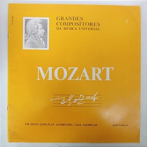 Disco de Vinil Mozart - Grandes Compositores da Música Universal Interprete Orquestra Sinfonica da Westfália (1973) [usado]