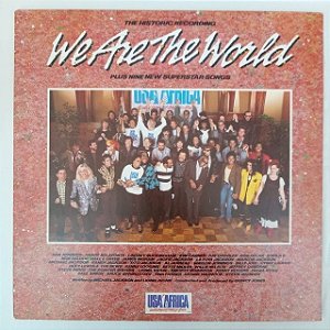 Disco de Vinil We Are The World - Usa Fot Africa Interprete Varios (1985) [usado]