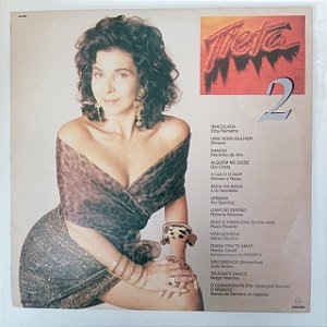 Disco de Vinil Tieta 2 - Trilha Sonora Nacional Interprete Varios (1989) [usado]