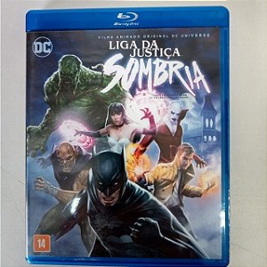 Dvd Liga da Justiça Sombria Blu-ray Disc Editora Jay Olivia [usado]