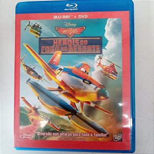 Dvd Aviões 2- Herois do Fogo ao Regate Blu-ray + Dvd Editora Disney [usado]