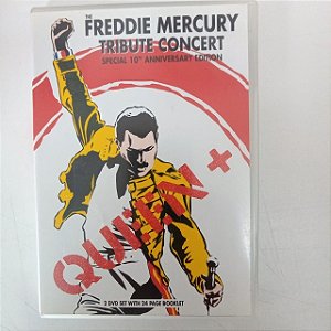 Dvd Freddie Mercury - Tribute In Concert - Special 10 Aniversary Edition - Box com Dois Dvds Editora Queen [usado]