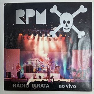 Disco de Vinil Rpm - Radio Pirata ao Vivo Interprete Rpm (1986) [usado]