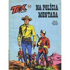 Gibi Tex 2ª Edição Nº 52 Autor na Polícia Montada (1981) [usado]